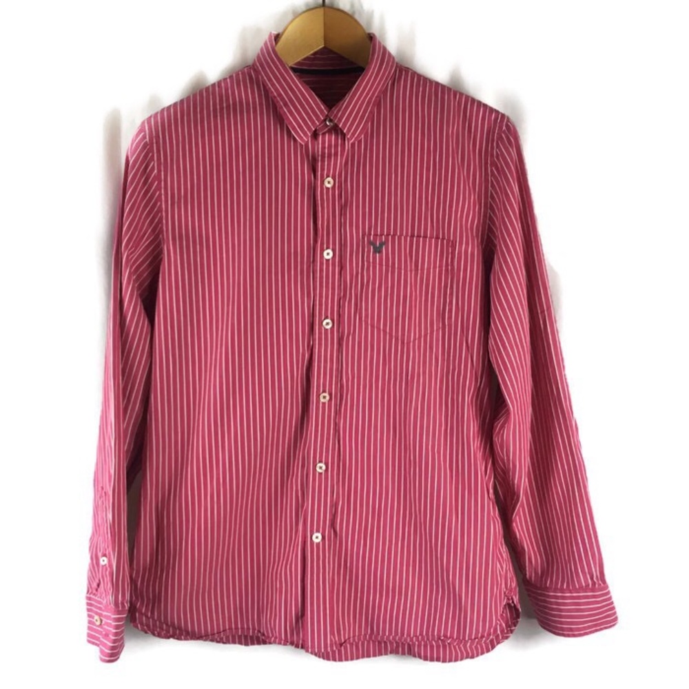 PRICE DROP! AEO Vintage Fit Red and White Striped